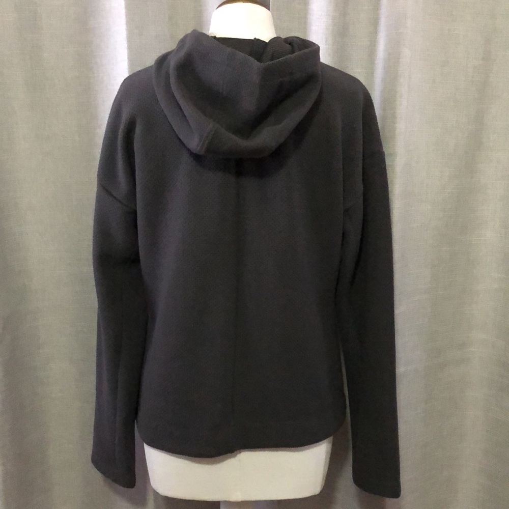 NWT🎉The NorthFace Sibley Hoodie/Jacket-Charcoal-Sz S-Full Zip Front-Zip Pockets - Picture 7 of 16